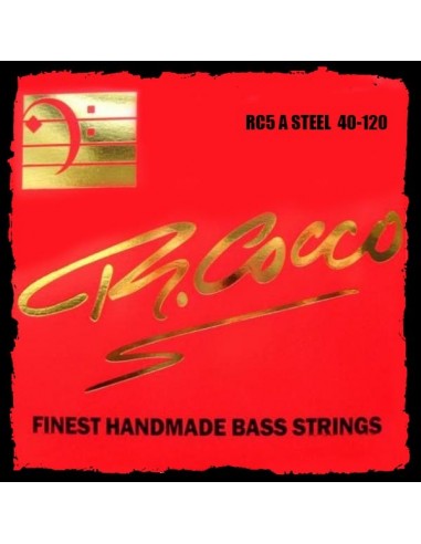 RICHARD COCCO STRINGS RC5 A STAINLESS STEEL  40-120